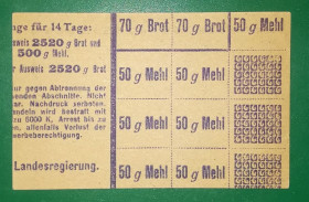 Австрія Австрия ^/--/^ Австрия 20 геллеров 1920 нотгельд Neustift-Innermanzing на продуктовой карточке!! ^_^^^ Австрія 20 геллерів 1920 нотгельд Neustift-Innermanzing на продуктовій картці! - фото фото фото