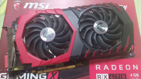Відеокарти Видеокарты ^/--/^ msi rx 470 gaming x 4 /--/ gb - фото фото фото