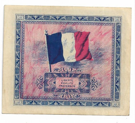 Франція Франция ^/--/^ FRANCE Союзническая оккупация Франции 2 франка 1944 Сохран. 2-й выпуск! ^_^^^ FRANCE Союзницька окупація Франції 2 франки 1944 Збереж. 2-й випуск! - фото фото фото