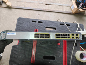 Комутатори, Світчі Коммутаторы, Свитчи ^/--/^ Коммутатор Cisco Catalyst 3750 /--/ G PoE-24 WS-C /--/ 3750 /--/ G-24 /--/ PS-S V /--/ 05 24-port № 26040965 ^_^^^ Комутатор Cisco Catalyst 3750 /--/ G PoE-24 WS-C /--/ 3750 /--/ G-24 /--/ PS-S V /--/ 05 24-port No 26040965 - фото фото фото
