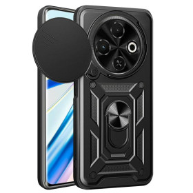Чохли, бампера Чехлы, бампера ^/--/^ Чохол Fiji Camera Defence для Tecno Spark 30 (KL /--/ 6) бампер із захистом камери та підставкою Black ^_^^^ Чехол Fiji Camera Defence для Tecno Spark 30 (KL /--/ 6) бампер с защитой камеры и подставкой Black - фото фото фото