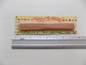 Інше Другое ^/--/^ Свечи на торт Happy Birthday С Днем Рождения ГДР 24 шт ^_^^^ Свічки на торт Happy Birthday З Днем народження НДР 24 шт - фото фото фото