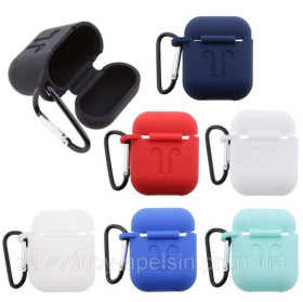 Інше Другое ^/--/^ Чехол наушников AirPods 2 силиконовый (на выбор) ^_^^^ Чехол навушників AirPods 2 силіконовий (на вибір) - фото фото фото