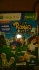 Диски з відеоіграми Диски с видеоиграми ^/--/^ xbox 360 Rabbids kinect ^_^^^ 360 Rabbids kinect - фото фото фото