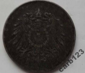 Німецька імперія (-) Германская империя (-) ^/--/^ 10 пфеннигов 1917 J состояние VF+ без резерва! ^_^^^ 10 пфенігів 1917 J стан VF+ без резерву! - фото фото фото