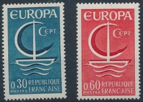 Інше Другое ^/--/^ Франция Европа СЕПТ 1966 ^_^^^ Франція Європа СЕПТ 1966 - фото фото фото