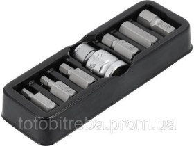 Викрутки Отвертки ^/--/^ Набір біт насадка викрутки HEX 1/2&amp;quot; Н /--/ 4-Н /--/ 12 7 штук YATO YT-0412 ^_^^^ Набор бит насадка отвертки HEX 1/2&amp;quot; Н /--/ 4-Н /--/ 12 7 штук YATO YT-0412 - фото фото фото