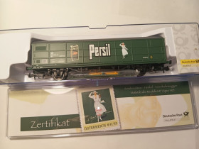 H H ^/--/^ Критий товарний вагон. Серія Deutsche Post Philatelie. Electrotren 010018 ^_^^^ Критый товарный вагон. Серия Deutsche Post Philatelie. Electrotren 010018 - фото фото фото