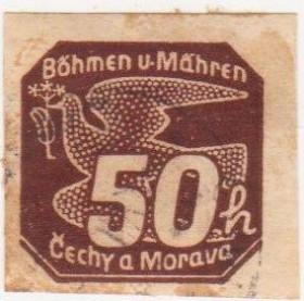 Третій Рейх (-) Третий Рейх (-) ^/--/^ Германия    (Богемия и Моравия) 1939 г. №  47 гашеная ^_^^^ Німеччина (Богемія і Моравія) 1939 р. No 47 гашена - фото фото фото