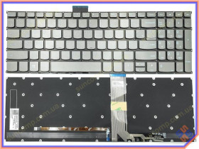 Клавіатури Клавиатуры ^/--/^ Клавиатура для Lenovo IdeaPad 5-15 /--/ ALC /--/ 05, 5-15 /--/ ARE /--/ 05, 5-15 /--/ IIL /--/ 05, 5-15 /--/ ITL /--/ 05 (RU Gray с подсветкой) ^_^^^ Клавіатура для Lenovo IdeaPad 5-15 /--/ ALC /--/ 05, 5-15 /--/ ARE /--/ 05, 5-15 /--/ IIL /--/ 05, 5-15 /--/ ITL /--/ 05 (RU Gray з підсвічуванням) - фото фото фото