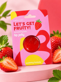 Блиски Блески ^/--/^ Блиск-желе для губ Fab Factory Let&amp;apos;s Get Fruity! Strawberry Kiss   (8 г) ^_^^^ Блеск-жело для губ Fab Factory Let&amp;os;s Get Fruity! Strawberry Kiss (8 г) - фото фото фото