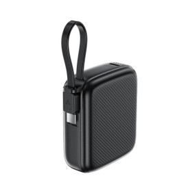 Зовнішні акумулятори (Power Bank) Внешние аккумуляторы (Power Bank) ^/--/^ Power bank Acefast M /--/ 15 10000 mAh зі швидкою зарядкою 20 /--/ W та вбудованим кабелем Type-C Black ^_^^^ Power bank Acefast M /--/ 15 10000 mAh со быстрой зарядкой 20 /--/ W и встроенным кабелем Type-C Black - фото фото фото