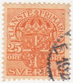 Скандинавія Скандинавия ^/--/^ Швеция 1911 г. № 51 гашеная ^_^^^ Швеція 1911 р. No 51 гашена - фото фото фото
