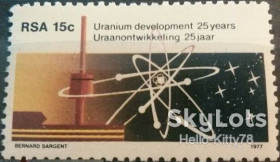 ПАР ЮАР ^/--/^ ЮАР 1977 атомная энергетика Mi 535 MNH ^_^^^ 1977 — атомна енергетика Mi 535 MNH - фото фото фото