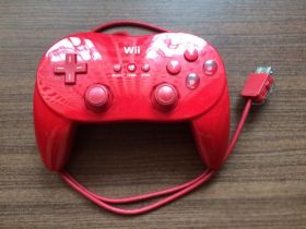 Джойстики, маніпулятори Джойстики, манипуляторы ^/--/^ Original Classic Controller Pro для Wii красный ^_^^^ Original Classic Controller Pro для Wii червоний - фото фото фото