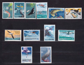Фауна Фауна ^/--/^ Фауна . ААТ 1973 г MNH - птицы , авиация ^_^^^ ААТ 1973 MNH - птахи, авіація - фото фото фото