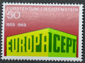 Інше Другое ^/--/^ Лихтенштейн Европа СЕПТ 1969 ^_^^^ Ліхтенштейн Європа СЕПТ 1969 - фото фото фото