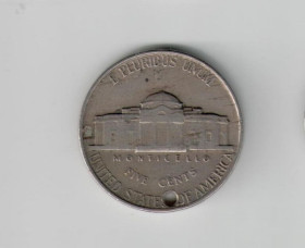 Обігові Обиходные ^/--/^ Монета США 5 центов 1940 года ^_^^^ Монета США 5 центів 1940 року - фото фото фото