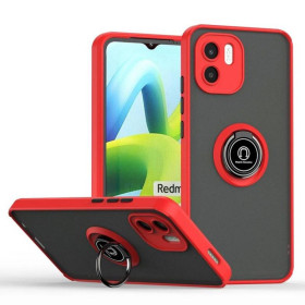 Чохли, бампера Чехлы, бампера ^/--/^ Чохол Fiji Colorframe для Xiaomi Redmi A /--/ 1 матовий бампер з кільцем підставкою Red ^_^^^ Чехол Fiji Colorframe для Xiaomi Redmi A /--/ 1 матовый бампер с кольцом подставкой Red - фото фото фото