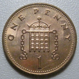 Єлизавета II (після ) Елизавета II (после ) ^/--/^ Велика Британія 1 пенні 2003 року 43185 ^_^^^ Великобритания 1 пенни 2003 года 43185 - фото фото фото