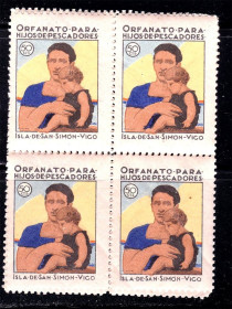 Іспанія Испания ^/--/^ Испания  Барселона  MNH - не почта - квартблок ^_^^^ Іспанія Барселона MNH - не пошта - квартблок - фото фото фото