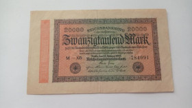 Інше Другое ^/--/^ Германия. 20000 марок. 1923. ^_^^^ Німеччина. 20000 марок. 1923. - фото фото фото