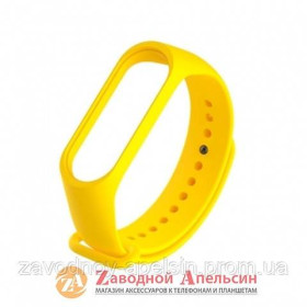 Розумні годинники (Smart watch) Умные часы (Smart watch) ^/--/^ Ремешок фитнес трекера Xiaomi Mi Band 3  4 желтый ^_^^^ Ремішок фітнес трекера Xiaomi Mi Band 3 4 жовтий - фото фото фото