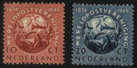 Інші країни Другие страны ^/--/^ Голландия 1949 г. № 544‑545 * серия ^_^^^ Голландія 1949 р. No 544-545 * Серія - фото фото фото