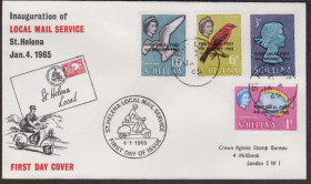 Інші країни Другие страны ^/--/^ Св.Елены о-в 1965 ПТИЦЫ КРАЧКА ОРНИТОЛОГИЯ РЫБЫ ФАУНА ПОЧТА ПОЧТОВАЯ СЛУЖБА НАДПЕЧАТКИ КПД Mi.163-166 ^_^^^ Св. Олени о-в 1965 Птахи КРАЧКА ОРНИТОЛОГІЯ РИБИ ФАУНА ПОШТА ПОШТОВА СЛУЖБА НАДАННЯ КПД Mi.163-166 - фото фото фото