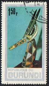 Бурунді Бурунди ^/--/^ Бурунді 1967 - Музей ЮНЕСКО Бужумбура Африканське мистецтво  (Г) ^_^^^ Бурунди 1967 — Музей ЮНЕСКО Бужумбура Африканское искусство (Г) - фото фото фото