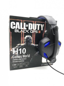 Навушники Наушники ^/--/^ Дротові навушники CALL OF DUTY H /--/ 10 ігрові з мікрофоном Чорний ^_^^^ Дротовые наушники CALL OF DUTY H /--/ 10 игровые с микрофоном Черный - фото фото фото