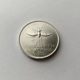 Італія і Ватикан Италия и Ватикан ^/--/^ 500 ЛИР ВАТИКАН 1978 состояние UNC серебро РЕДКАЯ!!! 2 ТИП ^_^^^ 500 ЛІР ВАТИКАН 1978 стан UNC срібло Рідка!!! 2 Тип - фото фото фото