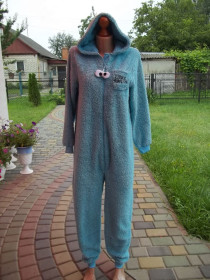 Піжами Пижамы ^/--/^ Prom    ( S - 44 р ) женская пижама кигуруми комбинезон флисовый ^_^^^ Prom (S - 44 р) жіноча піжама кігурумі комбінезон флісовий - фото фото фото