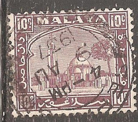 Малайзія Малайзия ^/--/^ Бр.Малайя   (Селангор) 1936 Sc.51 гаш. ^_^^^ Бр.Малайя (Селангор) 1936 Sc.51 гаш. - фото фото фото