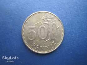 Фінляндія Финляндия ^/--/^ Монета 50 пенни Финляндия 1982 ^_^^^ Монета 50 пенні Фінляндія 1982 - фото фото фото
