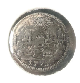 Німеччина до  року Германия до  года ^/--/^ Нюрнберг. 1 крейцер 1775 р. срібло ^_^^^ Нюрнберг. 1 крейцер 1775 г. серебро - фото фото фото