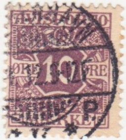 Скандинавія Скандинавия ^/--/^ Дания 1914  г..№ 15 гашеная ^_^^^ Данія 1914 р. No 15 гашена - фото фото фото