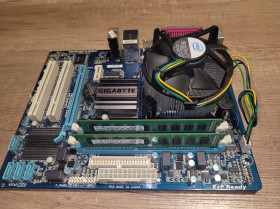 Материнські плати Материнские платы ^/--/^ Комплект LGA /--/ 775: Gigabyte GA-G /--/ 41 /--/ MT-S /--/ 2 /--/ PT + Intel Xeon L /--/ 5420    (4 ядра) + Кулер Intel + DDR /--/ 3 4 /--/ GB    (2 /--/ x /--/ 2 /--/ GB) Samsung Від 1 грн, без резерву ^_^^^ Комплект LGA /--/ 775: Gigabyte GA-G /--/ 41 /--/ MT-S /--/ 2 /--/ PT + Intel Xeon L /--/ 5420 (4 ядра) + Кулер Intel + DDR /--/ 3 4 /--/ GB (2 /--/ x /--/ 2 /--/ GB) Samsung От 1 грн, без резерва - фото