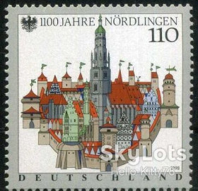 НДР, ФРН ГДР, ФРГ ^/--/^ ФРГ 1998 Нёрдлинген Mi 1965 MNH ^_^^^ ФРН 1998 Нердлінген Mi 1965 MNH - фото фото фото