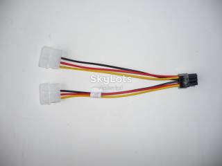 Шлейфи, перехідники Шлейфы, переходники ^/--/^ Переходник питания 2 molex - pci 6 pin для видеокарт ^_^^^ Перехідник живлення 2 molex - pci 6 pin для відеокарт - фото фото фото