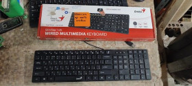 Клавіатури Клавиатуры ^/--/^ Брендовая клавиатура Genius SlimStar 126 USB № 23221124 ^_^^^ Брендова клавіатура Genius SlimStar 126 USB No 23221124 - фото фото фото