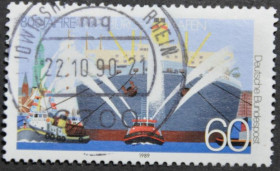 Інше Другое ^/--/^ ФРГ Морской Транспорт 1989 ^_^^^ ФРН Морський Транспорт 1989 - фото фото фото