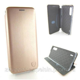 Чохли, бампера Чехлы, бампера ^/--/^ Чехол книжка Xiaomi Mi 9 lite CC /--/ 9 (золотой) ^_^^^ Xiaomi Mi 9 lite CC /--/ 9 (золотий) - фото фото фото