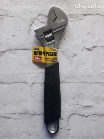 Ключі Ключи ^/--/^ Ключ розвідний MASTERTOOL 250 мм 0-30 мм з обгумованою ручкою ^_^^^ Ключ разводной MASTERTOOL 250 мм 0-30 мм с обрезанной ручкой - фото фото фото