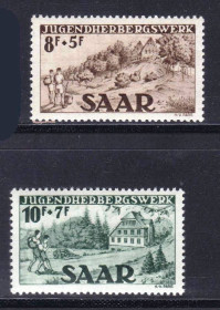 Малі Держави Європи Малые Государства Европы ^/--/^ SAAR / СААР  1949 г  MNH ^_^^^ SAAR / СААР 1949 MNH - фото фото фото