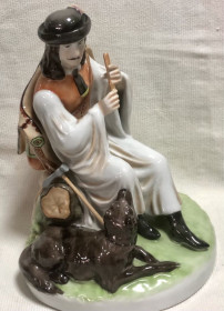 Статуетки, Скульптури, Фігурки, Фарфор Статуэтки, Скульптуры, Фигурки, Фарфор ^/--/^ Угорщина. Zsolnay. Жолної &amp;quot; Угорець&amp;quot; ^_^^^ Венгрия. Zsolnay. Желной &amp;quot; Венгр&amp;quot; - фото фото фото