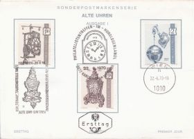 Європа Европа ^/--/^ Австрия 1970 ИСКУССТВО ЧАСЫ АНТИКВАРИАТ РУЧНАЯ СБОРКА ЧАСОВЩИКИ МАСТЕРА Вып.I КМ Mi.1328-1330 ^_^^^ Австрія 1970 МИСТЕЦТВО ЧАСИ АНТИКВАРІАТ РУЧНА ЗБІРКА ЧАСОВЩИКИ МАЙСТЕРА Вип.I КМ Mi.1328-1330 - фото фото фото