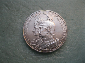 Німецька імперія (-) Германская империя (-) ^/--/^ Пруссия.2 Марки 1901 г. 200 Лет Династии Гогенцолернов. Отличный сохран!.   (1) ^_^^^ Пруссія.2 Марки 1901 р. 200 років Династії Гогенцолернів. Чудове збереження! (1) - фото фото фото