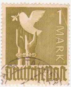 Інше Другое ^/--/^ Германия        ( Союзническая оккупационная зона) 1947 г. №  44 гашеная ^_^^^ Німеччина (Союзницька окупаційна зона) 1947 р. No 44 гашена - фото фото фото