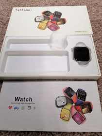 Розумні годинники (Smart watch) Умные часы (Smart watch) ^/--/^ Металевий смарт годинник S /--/ 9 Mini Vokuss ^_^^^ Смарт годинник S /--/ 9 Mini Vokuss - фото фото фото